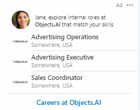 Linkedin İş İlanı Reklamı