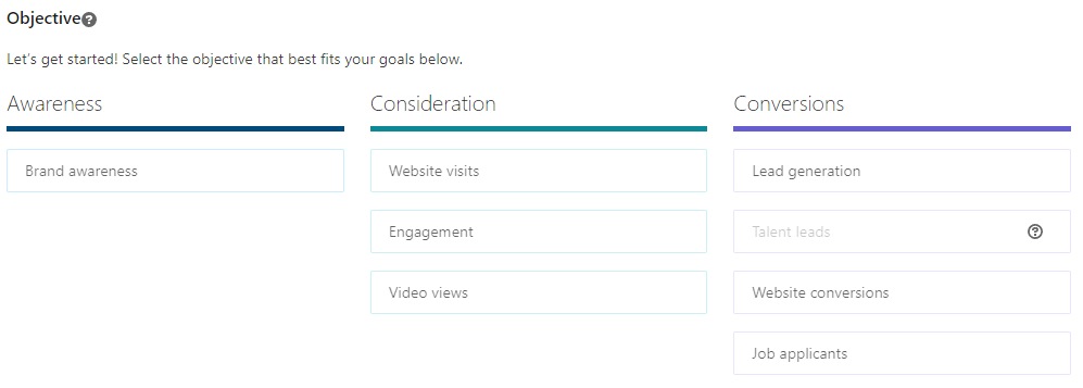 Linkedin Reklam Amaçları